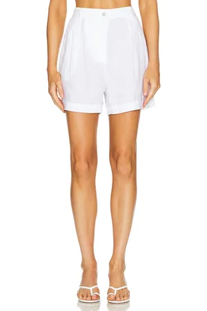 Donni. Linen Pleated Short