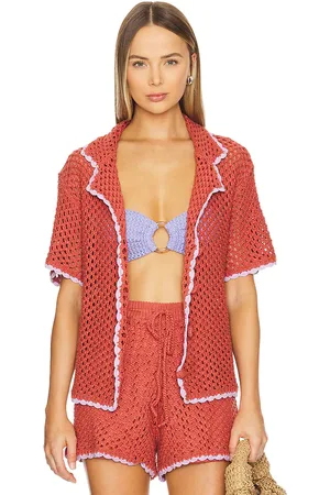 Minkpink Carver Top Rust/pink