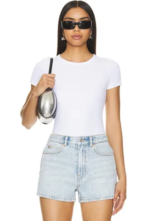 Alexander Wang Cotton Rib Tee Bodysuit