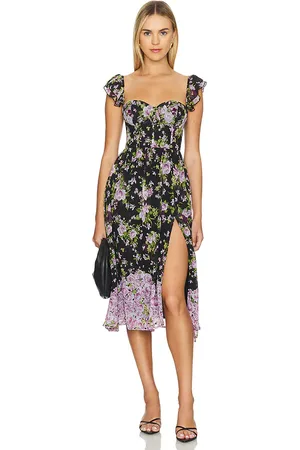 MORE TO COME Roxanne Midi Dress