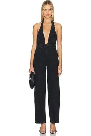 RTA Sadie Denim Jumpsuit