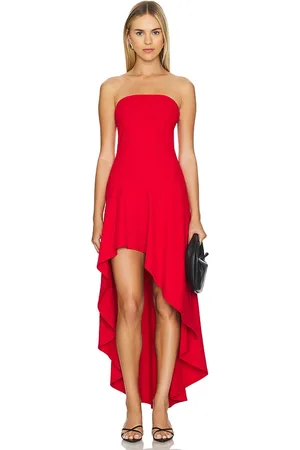 Susana Monaco High Low Flared Tube Dress