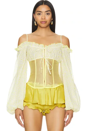 KIM SHUI Bustier Top