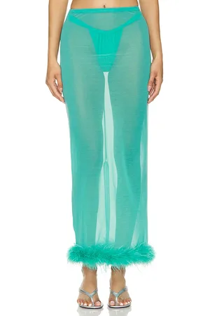 Lovers And Friends Aziza Sheer Skirt