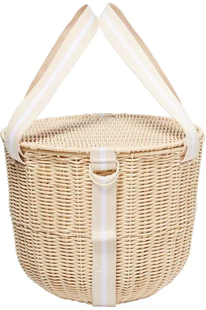 Sunnylife Round Picnic Cooler Basket