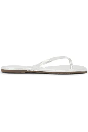 Tkees Lily Square Toe Mirror Flip Flop