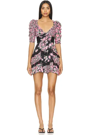 For Love & Lemons Rosalyn Mini Dress
