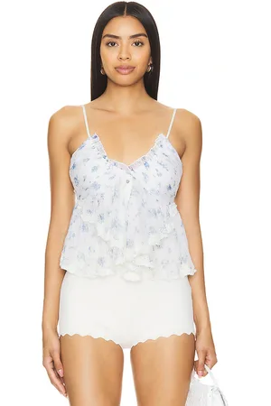 Free People Femme Fatale Printed Top In