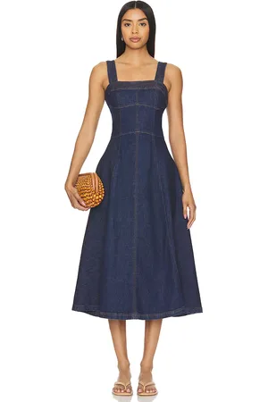 Simkhai Cici Bustier Midi Dress