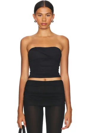 Indah Niko Ruched Tube Top