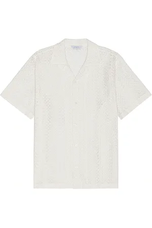 Saturdays NYC Canty Cotton Lace Shirt