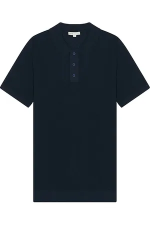 ONIA Cotton Textured Knit Polo