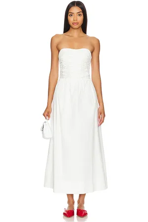 FAITHFULL THE BRAND Dominquez Midi Dress