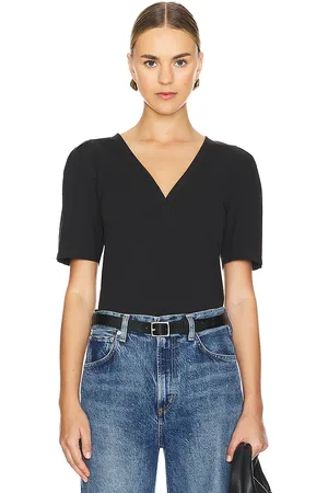 Nation LTD Joelene V-neck Short Sleeve Top