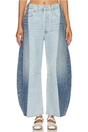 Citizens of Humanity Pieced Horseshoe Wide Leg