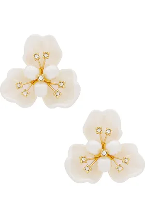 Lele Sadoughi Blossom Button Earring
