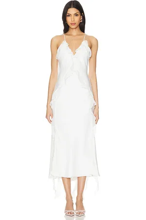 Bardot Marsella Ruffle Midi Dress