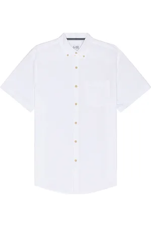 Original Penguin Cotton Crinkle Yarn Short Sleeve Shirt