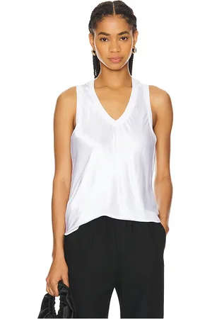 LA Made Bridget Silky Racer Tank