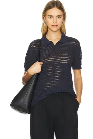 WAO Open Knit Short Sleeve Polo
