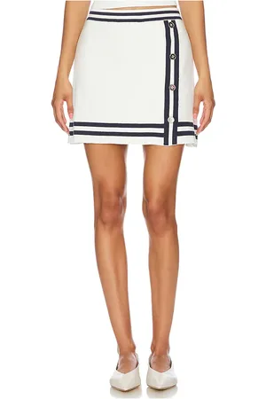 Central Park West Sunny Button Up Skirt
