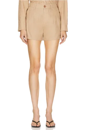 Hudson Front Yoke Pleated Short