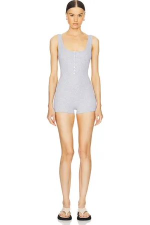 GRLFRND Rib Double Tank Romper