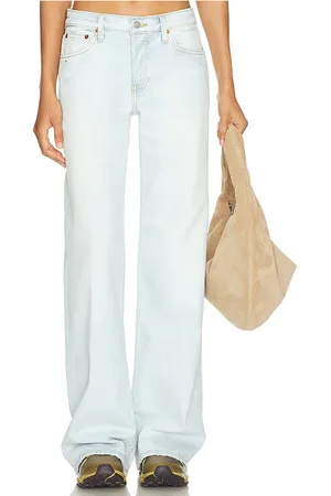 RE/DONE Mid Rise Wide Leg