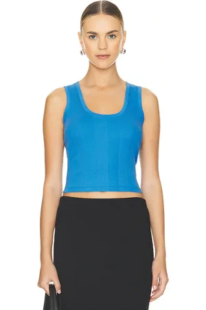 Goldie Estelle Cotton Rib Crop Tank