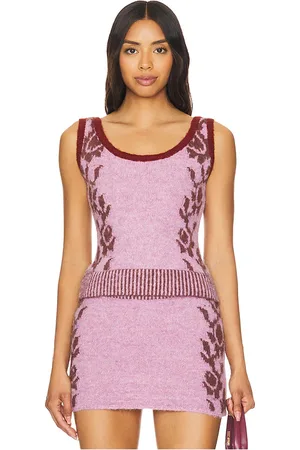 Zemeta Grandma Flower Sleeveless Knit