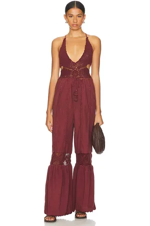 Free People X REVOLVE Freya Crochet One Piece Jumpsuit