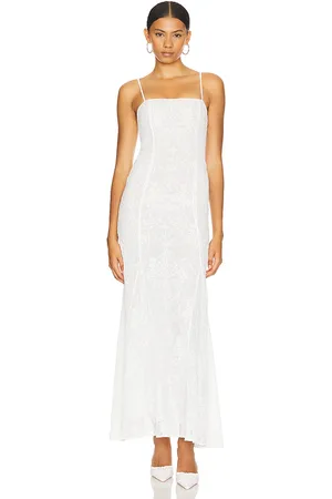 LOBA Caesarea Embroidered Maxi Dress