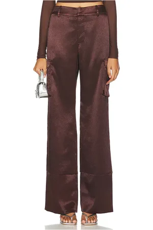 SER.O.YA Galia Satin Cargo Pant