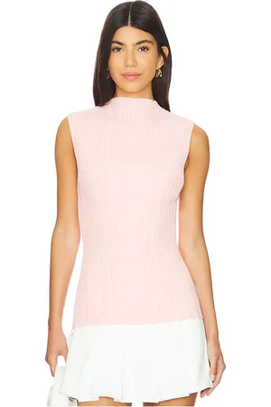 Malbon Golf Ace Sleeveless Mockneck