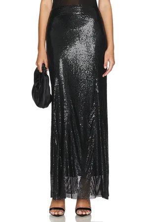 h:ours X Bridget Chainmail Maxi Skirt