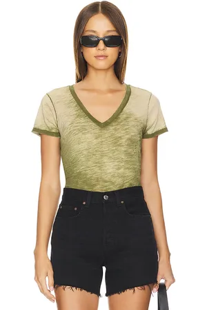 Goldie Estelle Short Sleeve V Neck Boy Tee
