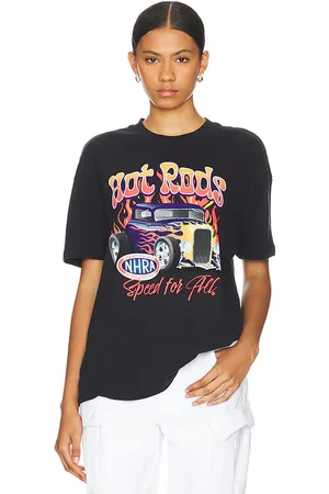 SIXTHREESEVEN Hot Rod On Fire Tee