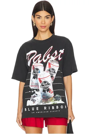 Philcos Pabst Blue Ribbon Stacked Boxy Tee