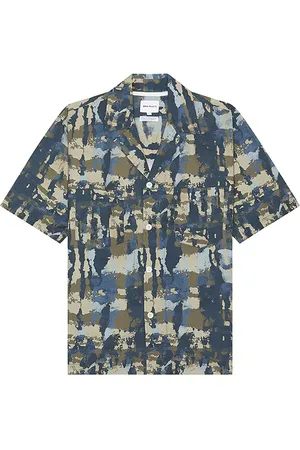 Norse projects Mads Relaxed Printed Shirt
