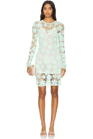 AKNVAS X Revolve Sydney Crochet Mini Dress