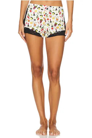 FLEUR DU MAL Charlotte Lace Tap Short