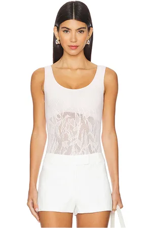 Free People X Intimately FP Cutout Plunge Textured Bodysuit In