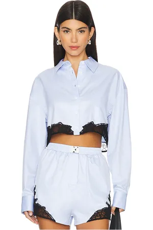 FLEUR DU MAL Cropped Button Down