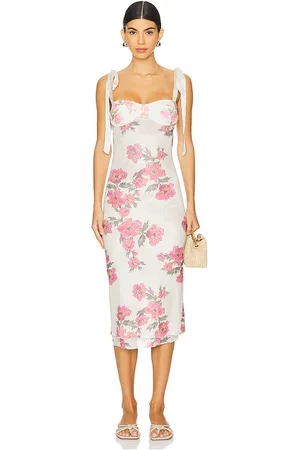 Free People X Intimately FP Printed Got Slam Slip Dress
