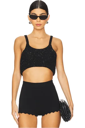 Asta Resort Grace Sequined Crop