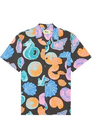 Duvin Seahorse Leisure Stretch Button Up Shirt