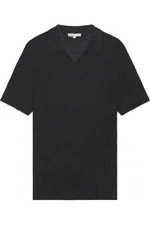 ONIA Johnny Collar Ribbed Polo