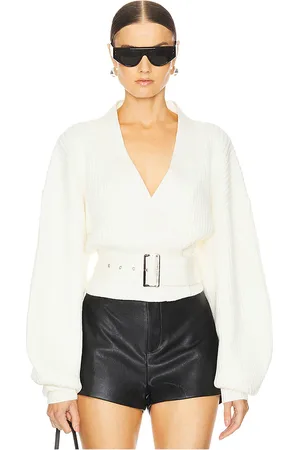 NONchalant Label Shiloh Belted Sweater