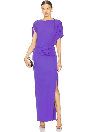 Simkhai Hollins Asymmetric Cape Gown