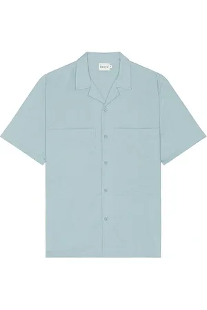 Bound Oversized Textured Shirt